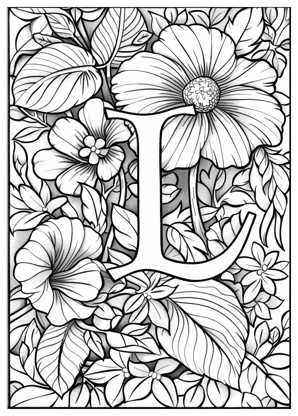 Alphabet Lore Coloring Pages-17