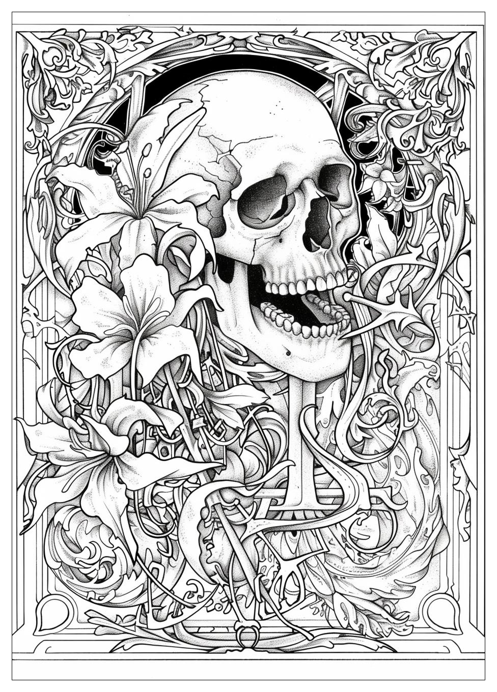 Alphabet Lore Coloring Pages-18