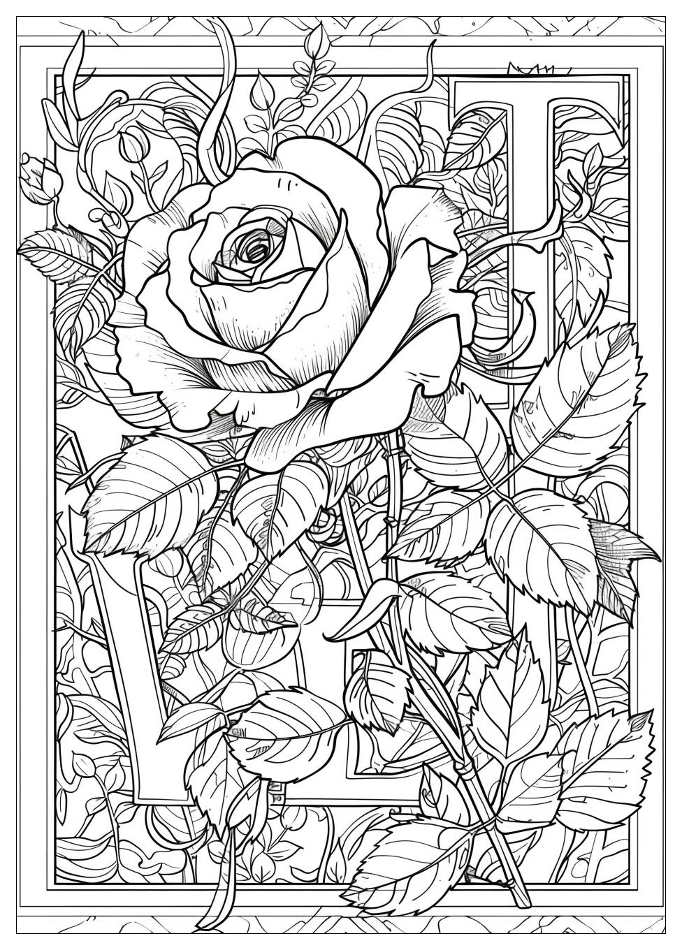 Alphabet Lore Coloring Pages-19
