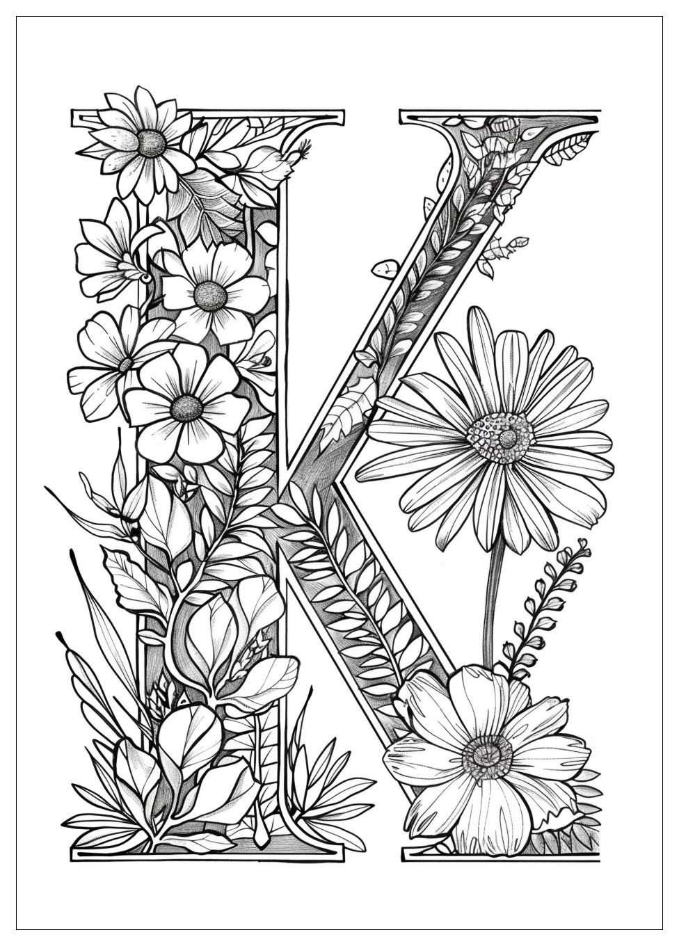 Alphabet Lore Coloring Pages-2