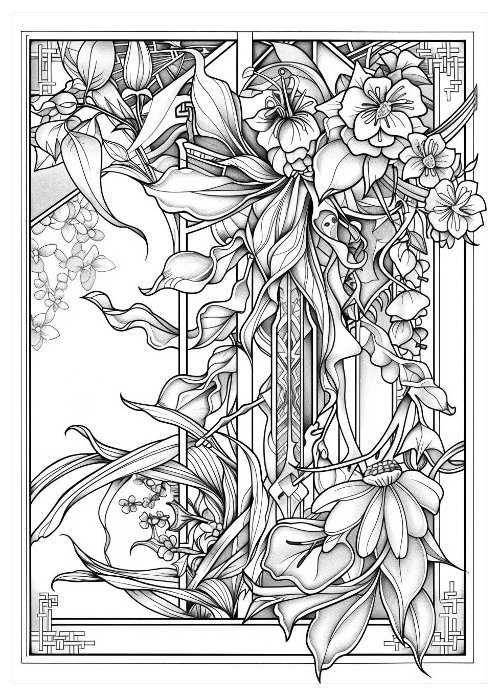 Alphabet Lore Coloring Pages-20