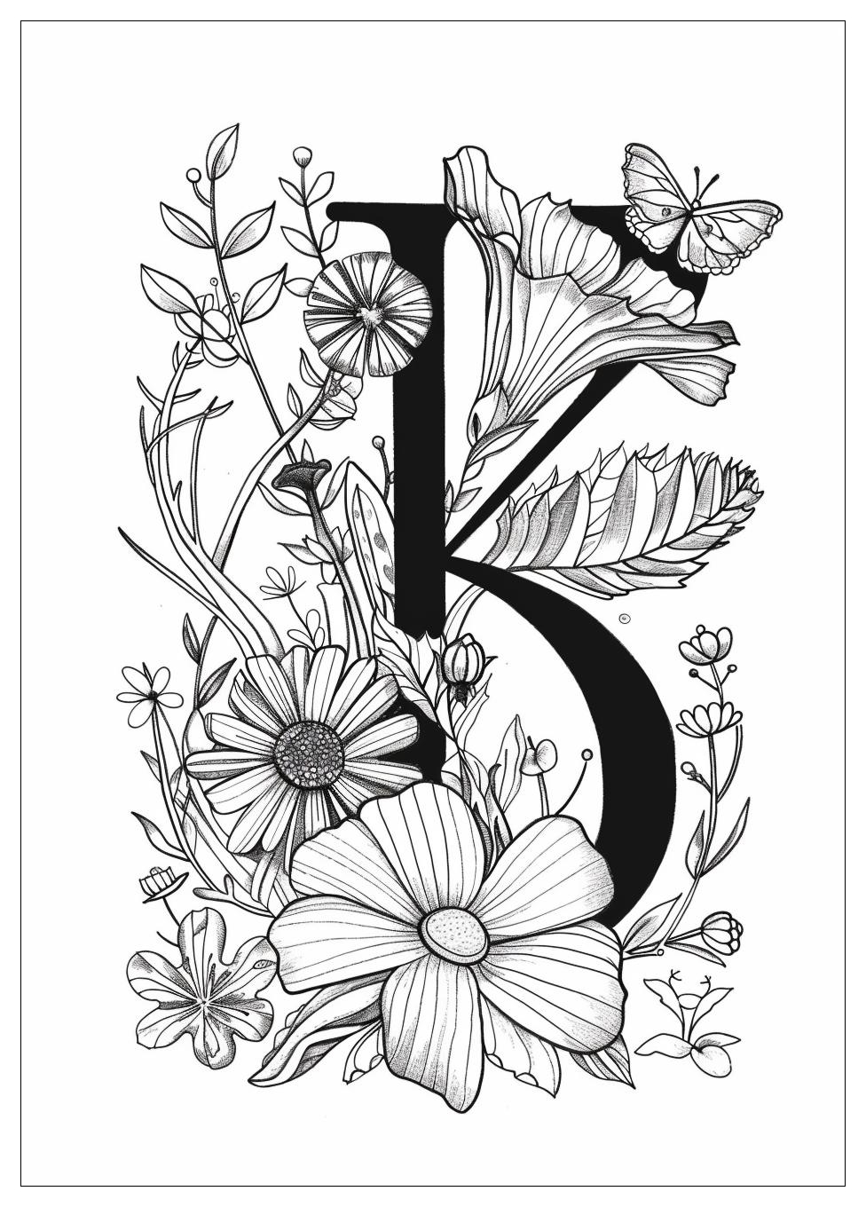 Alphabet Lore Coloring Pages-9