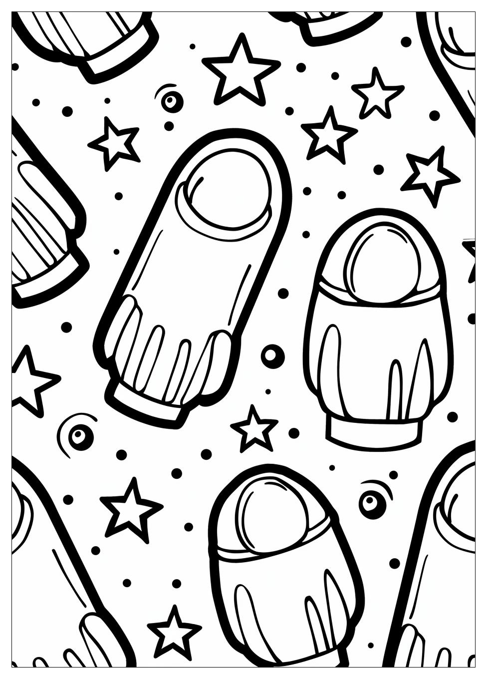 Among Us Coloring Pages-10