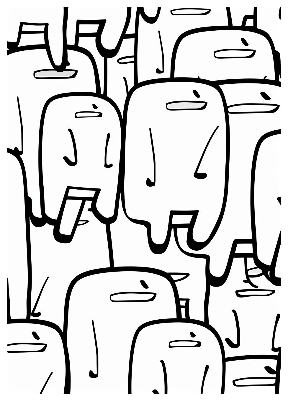 Among Us Coloring Pages-3