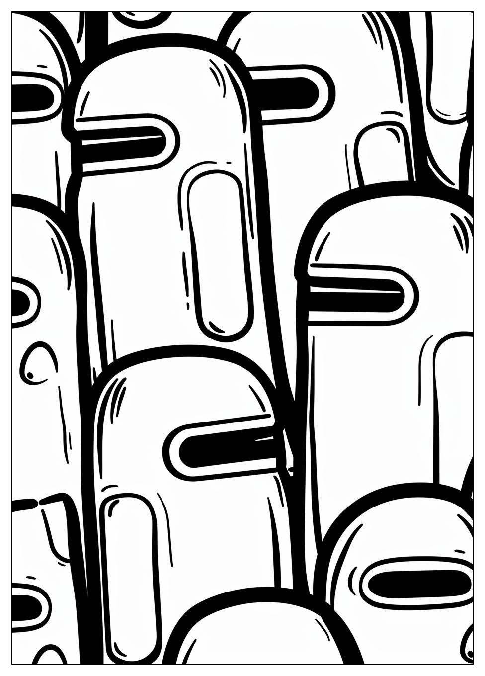 Among Us Coloring Pages-7