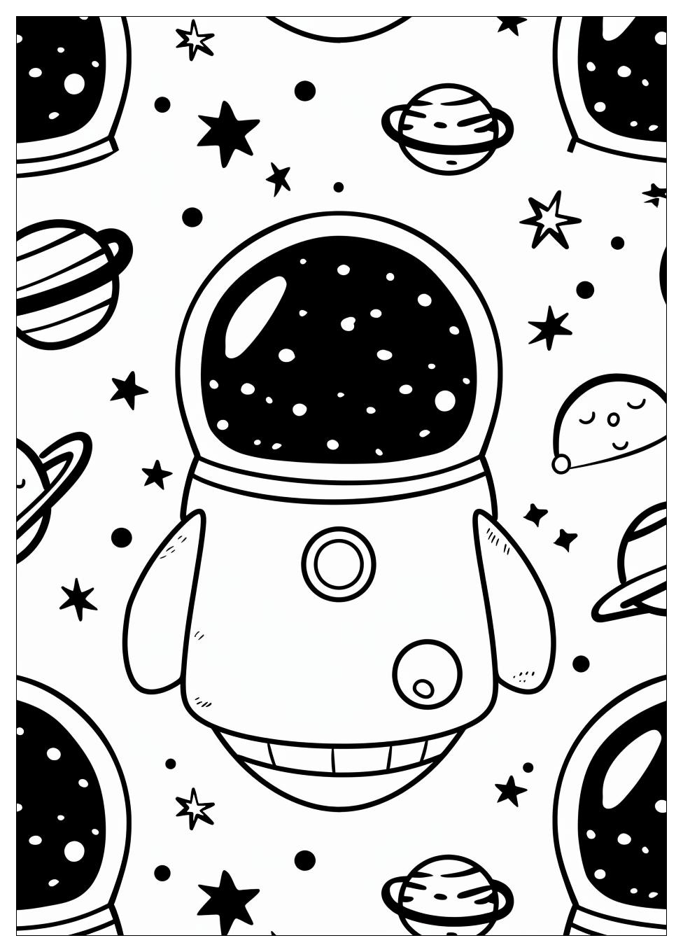 Among Us Coloring Pages-9
