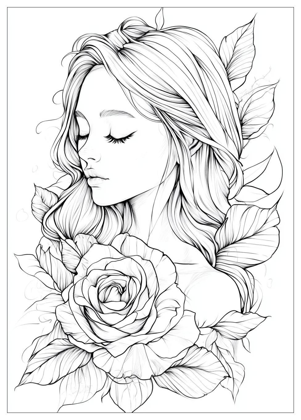 Amy Rose Coloring Pages-16