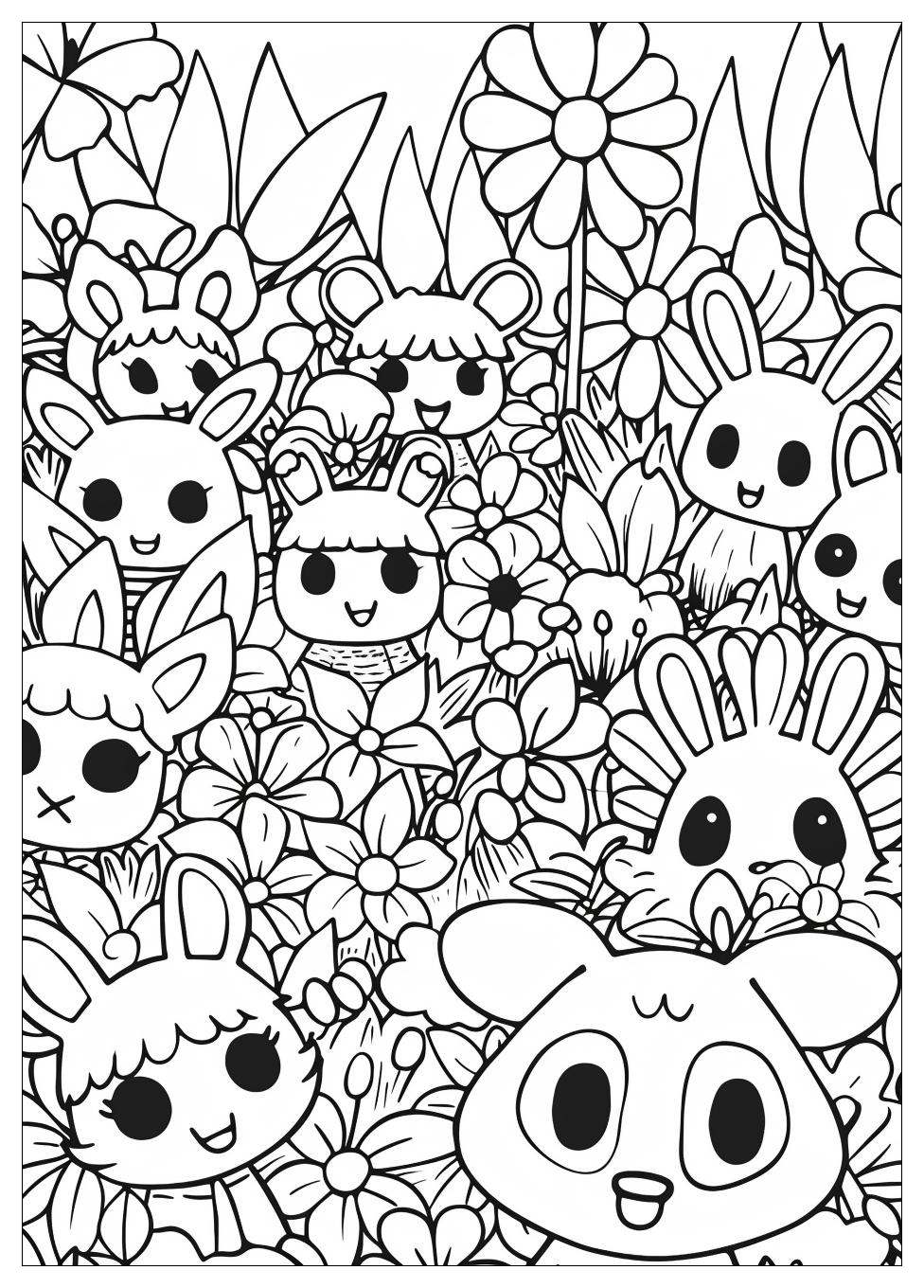 Animal Crossing Coloring Pages-13