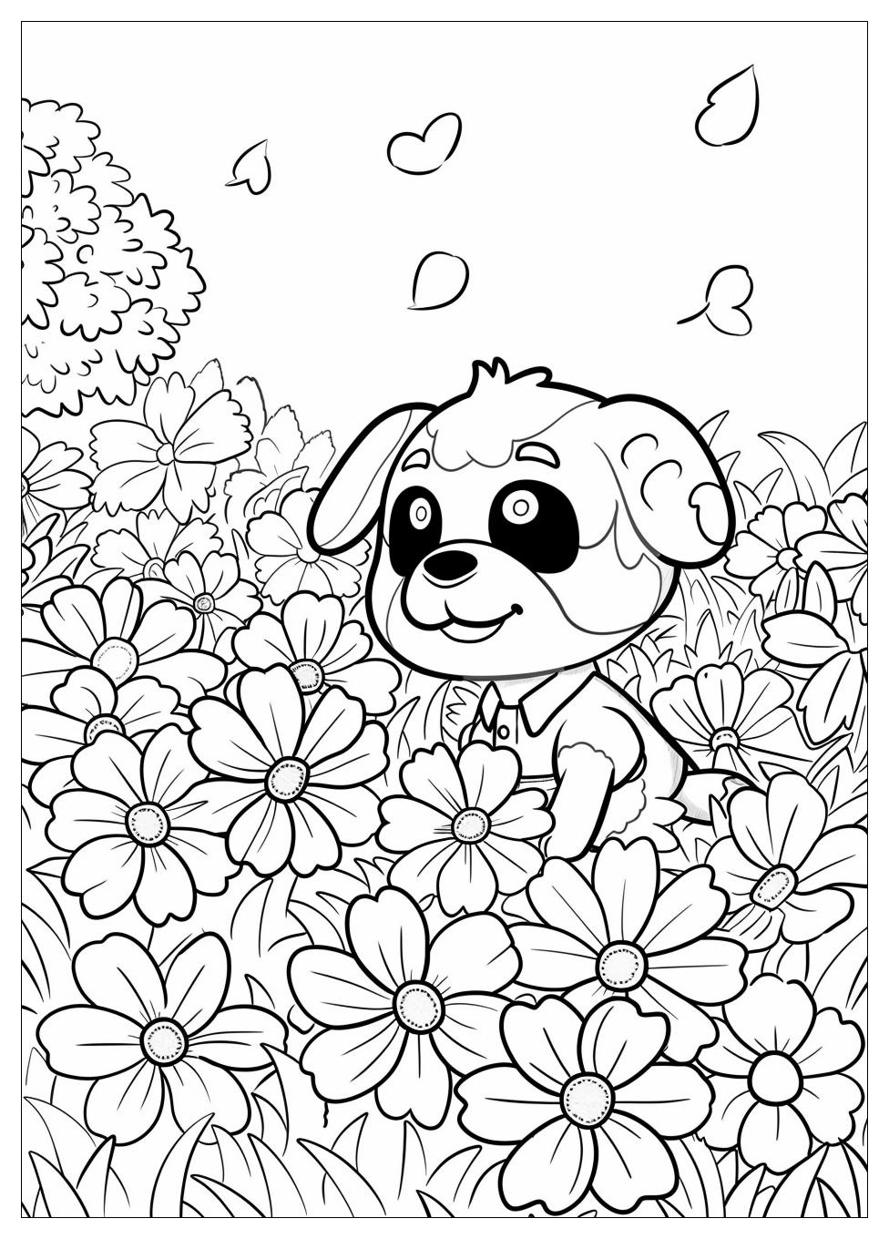 Animal Crossing Coloring Pages-17