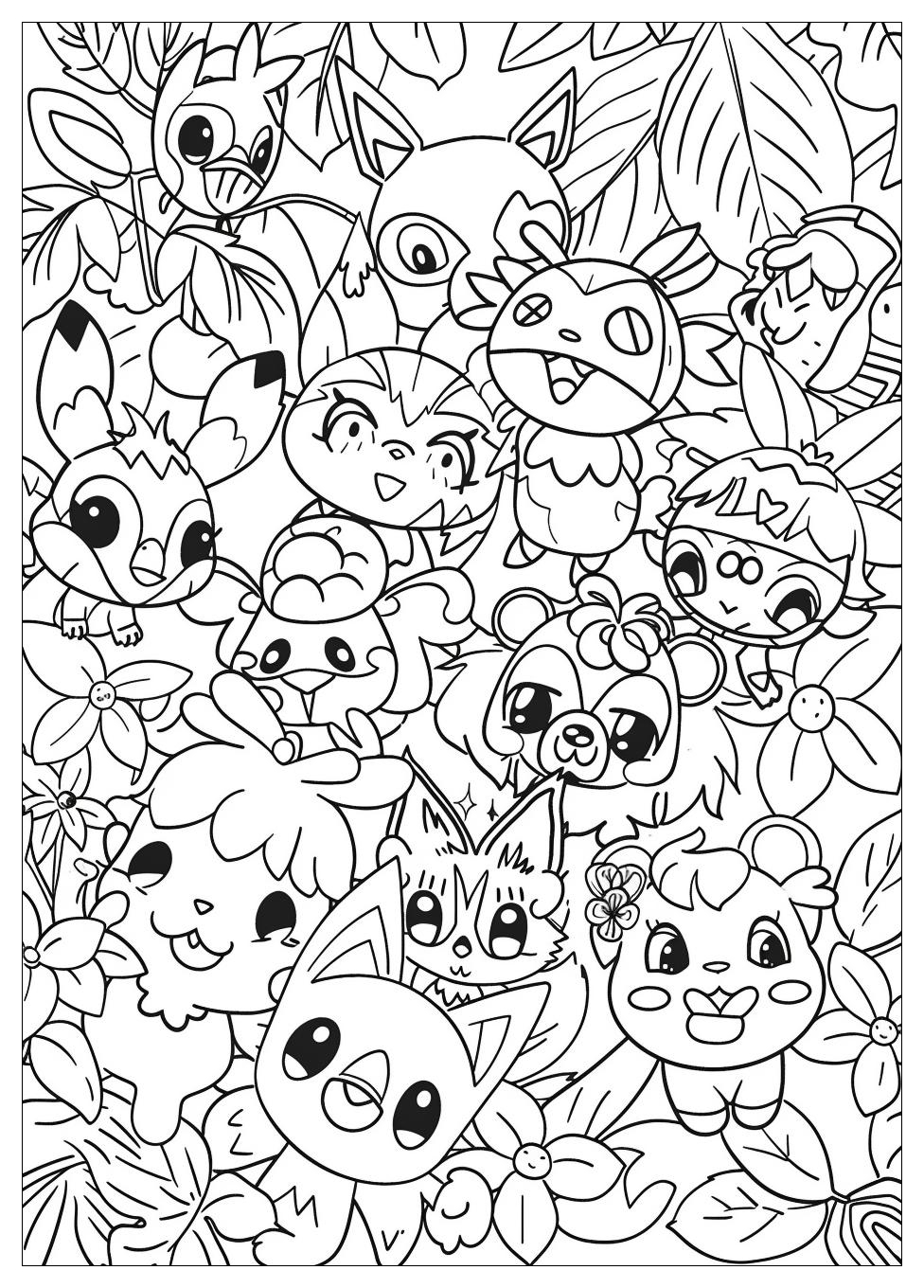 Animal Crossing Coloring Pages-20