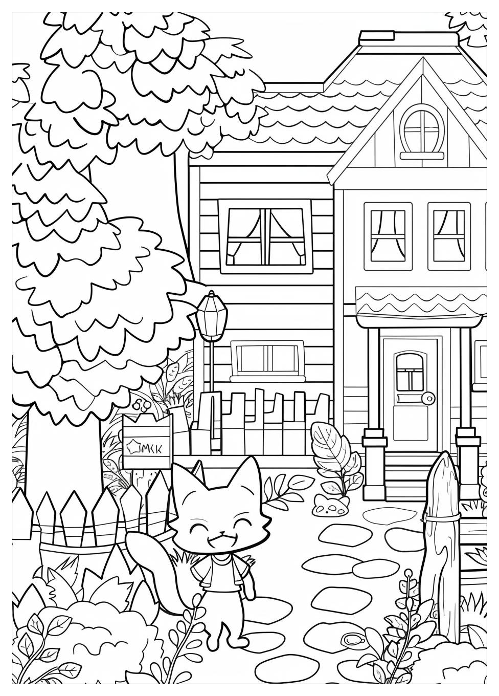 Animal Crossing Coloring Pages-3