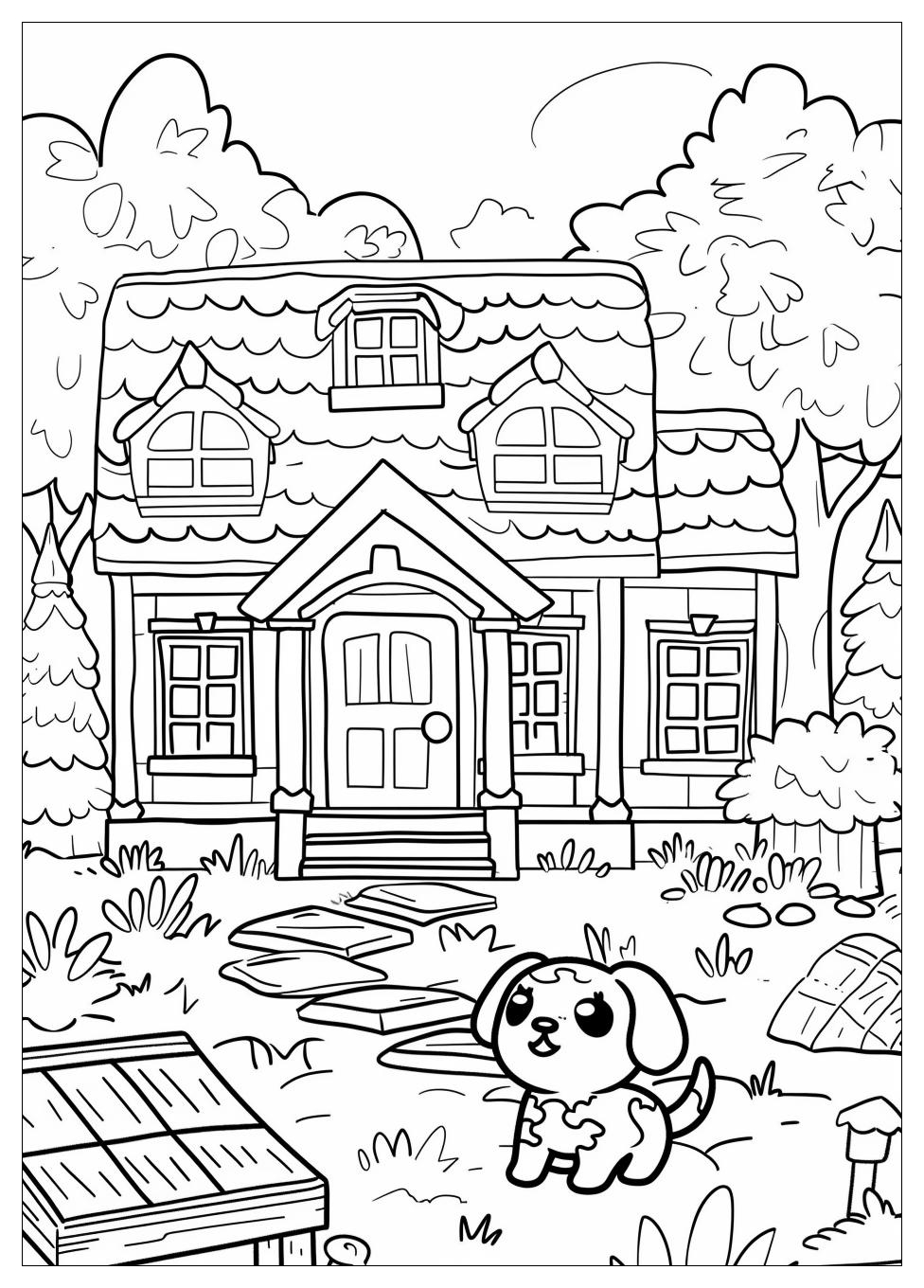 Animal Crossing Coloring Pages-6