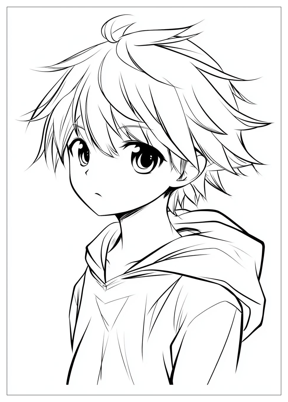 Free Printable Anime Coloring Pages 12 Anime Coloring Pages-12