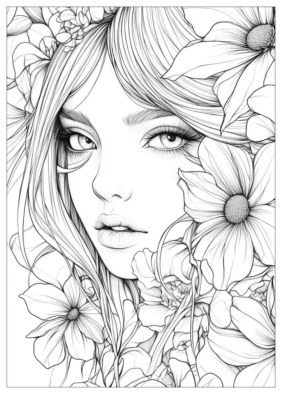 Free Printable Anime Coloring Pages 17 Anime Coloring Pages-17