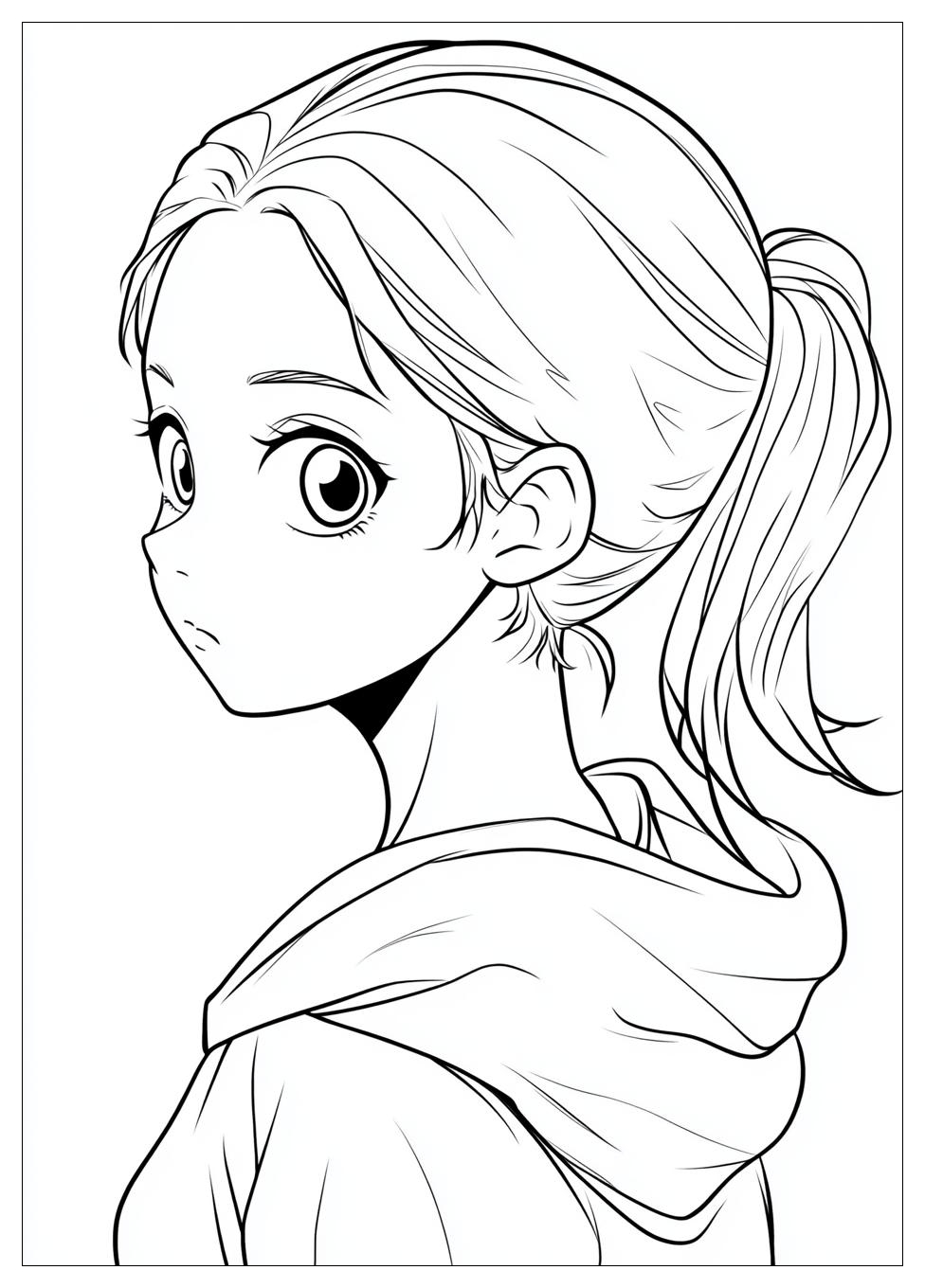 Free Printable Anime Coloring Pages 3 Anime Coloring Pages-3