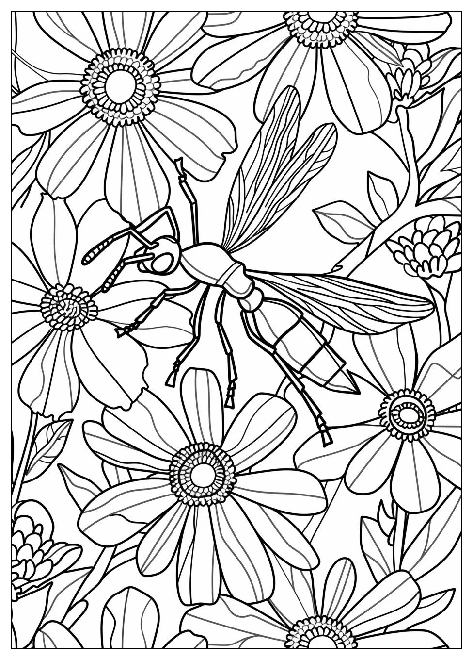 Ant Coloring Pages-13