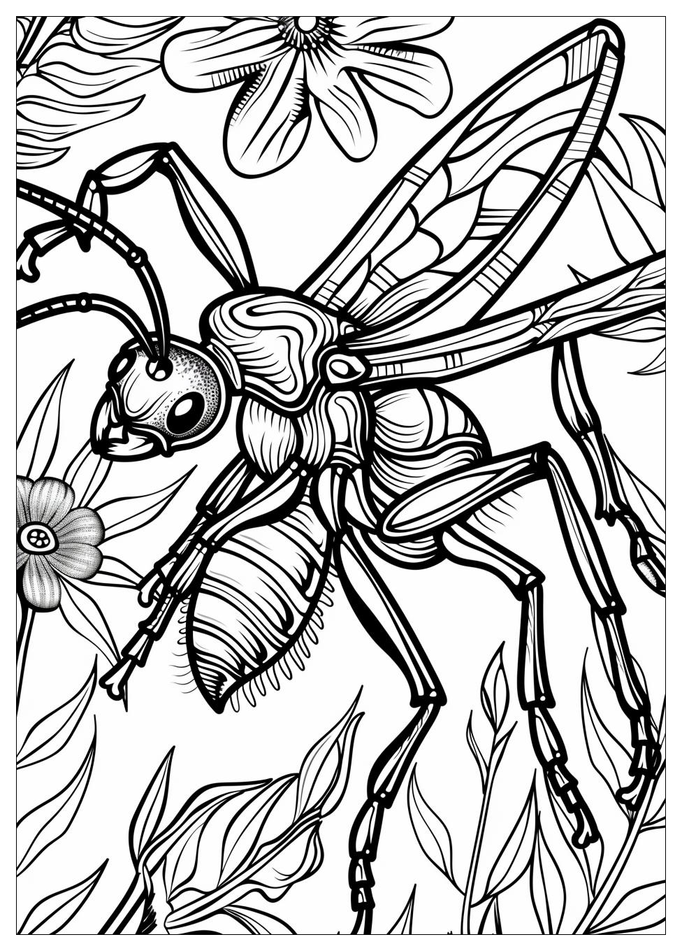 Ant Coloring Pages-16