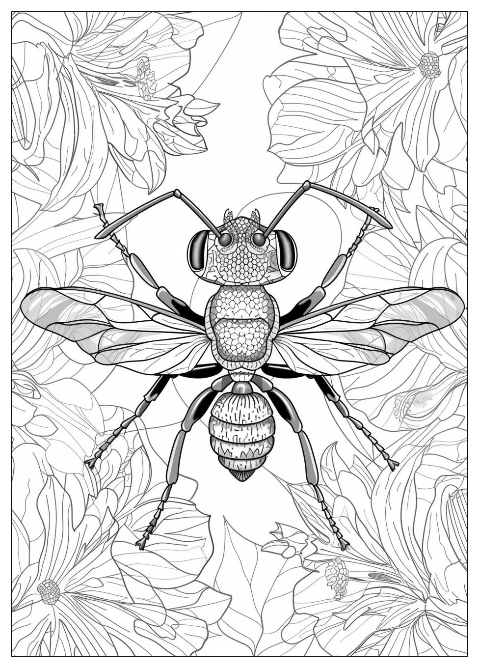 Ant Coloring Pages-19