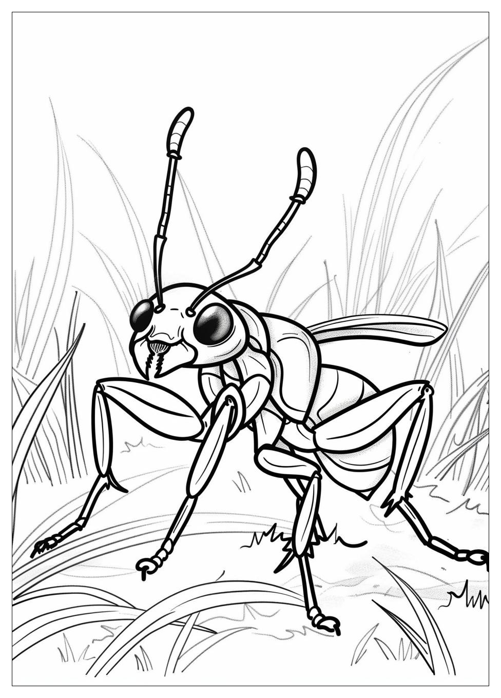 Ant Coloring Pages-6