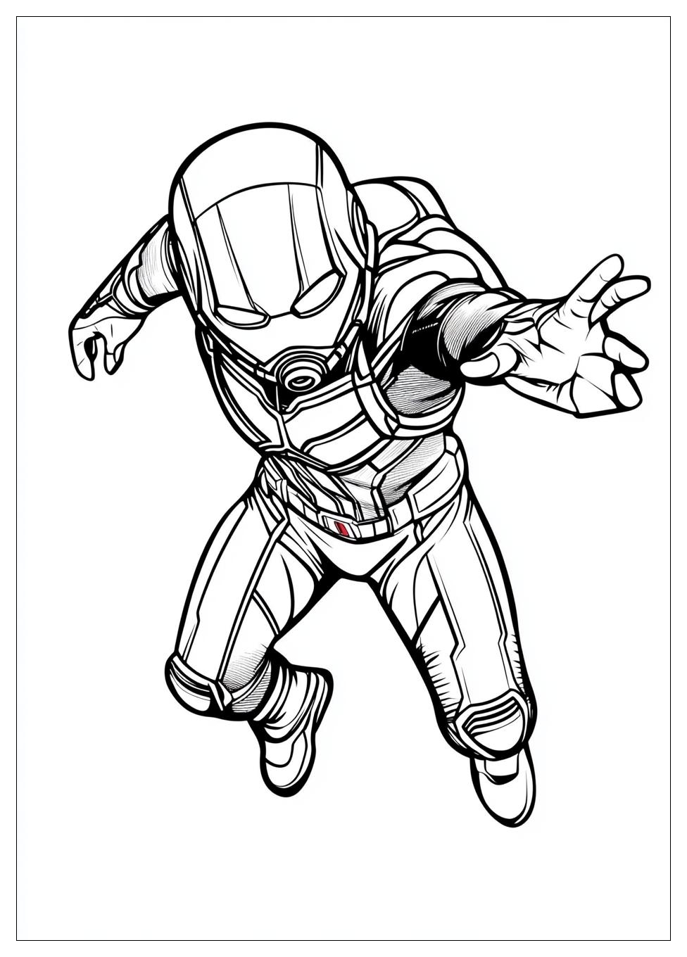 Free Printable Ant Man Coloring Pages 1 Ant Man Coloring Pages-1