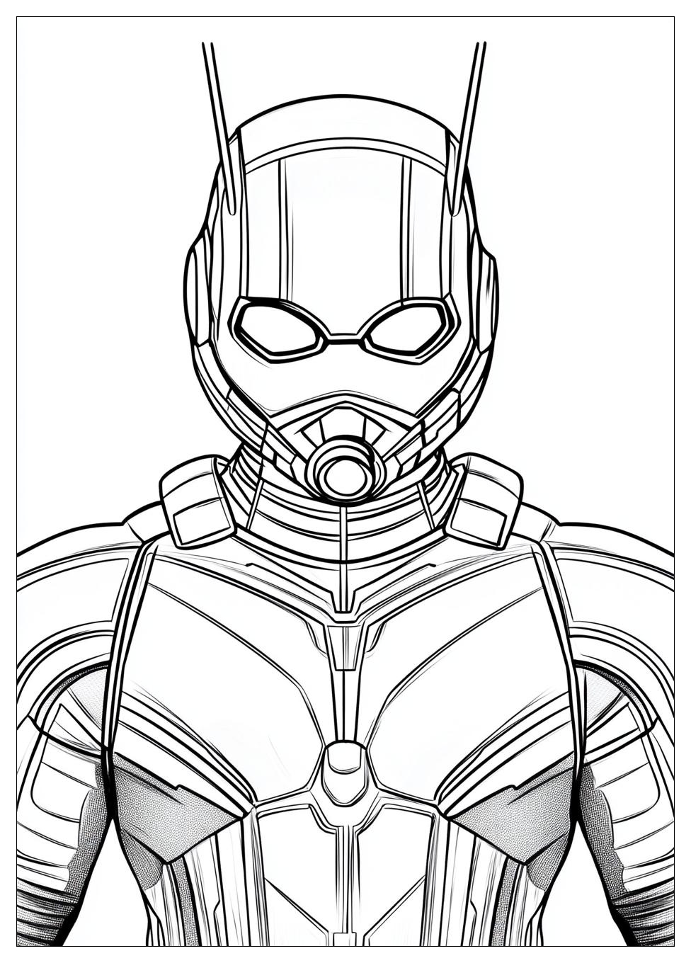 Free Printable Ant Man Coloring Pages 11 Ant Man Coloring Pages-11