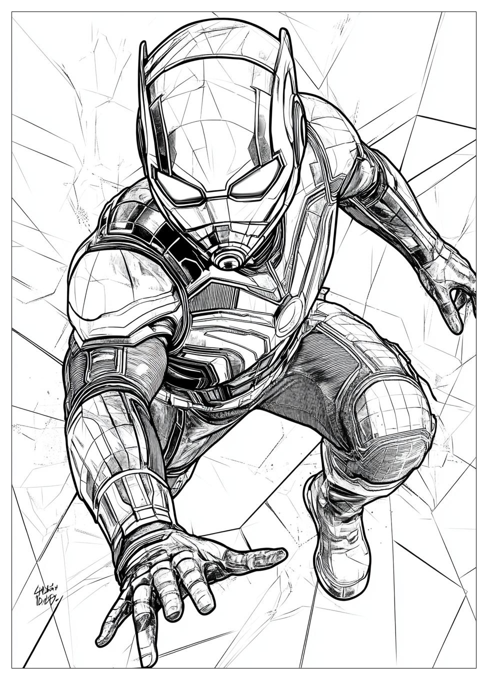 Free Printable Ant Man Coloring Pages 16 Ant Man Coloring Pages-16