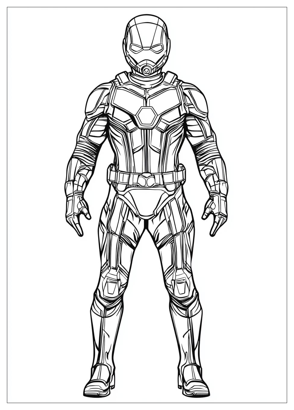 Free Printable Ant Man Coloring Pages 19 Ant Man Coloring Pages-19