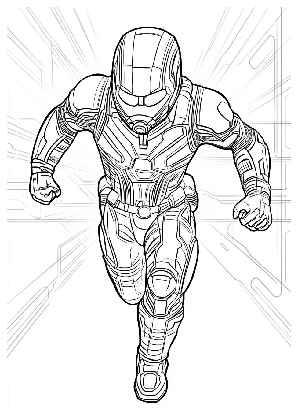Free Printable Ant Man Coloring Pages 2 Ant Man Coloring Pages-2