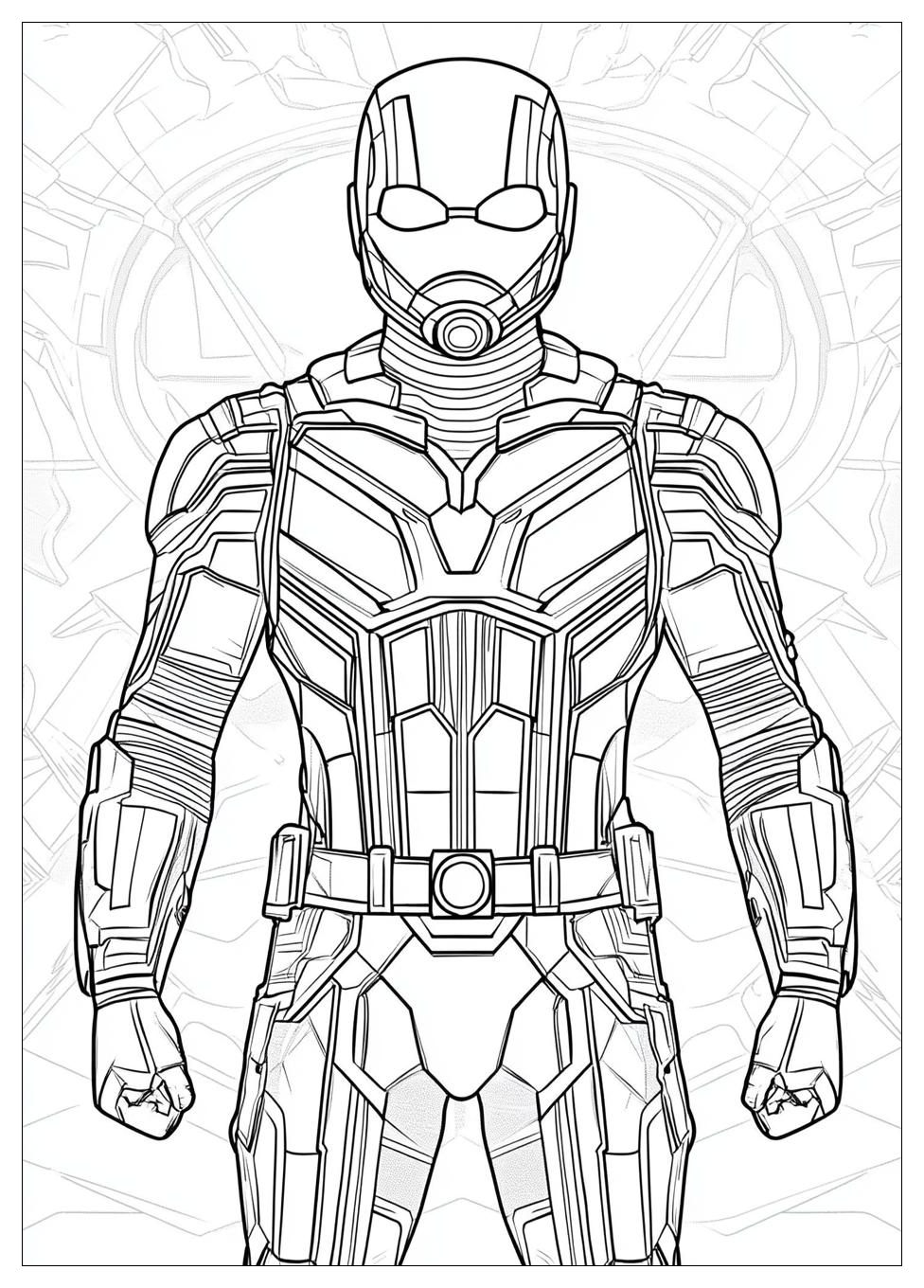 Free Printable Ant Man Coloring Pages 20 Ant Man Coloring Pages-20