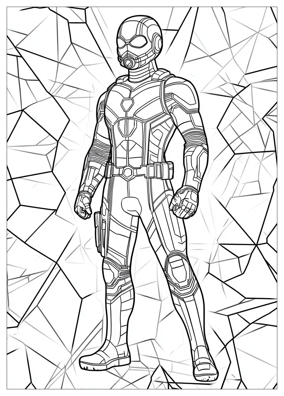 Free Printable Ant Man Coloring Pages 3 Ant Man Coloring Pages-3