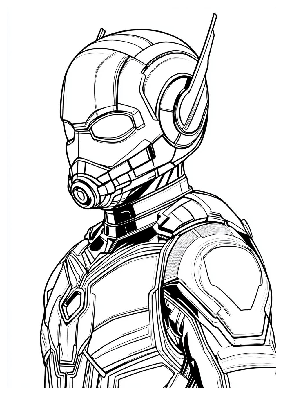 Free Printable Ant Man Coloring Pages 6 Ant Man Coloring Pages-6