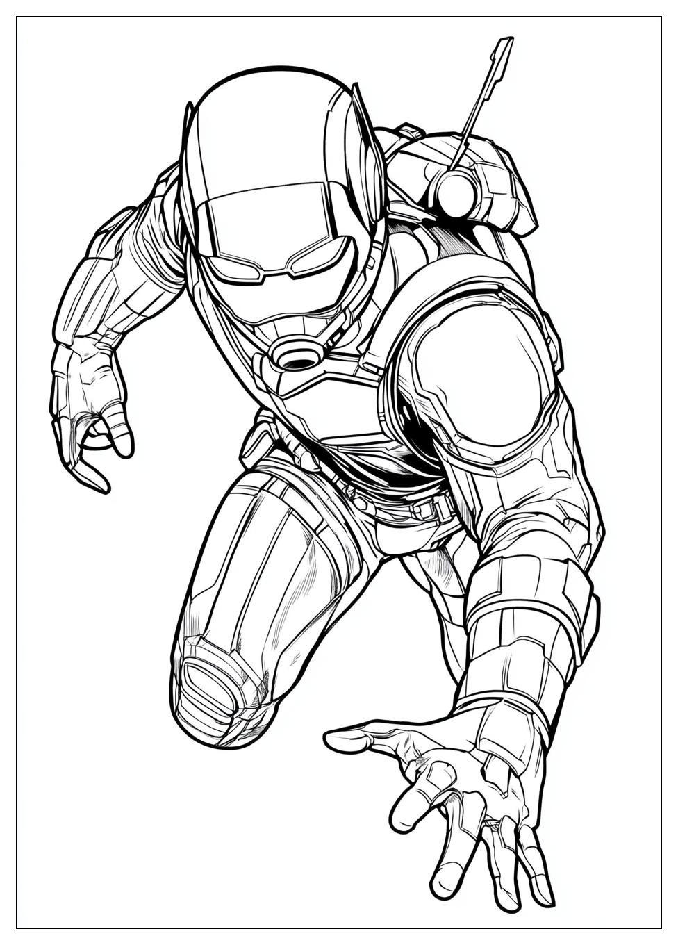Free Printable Ant Man Coloring Pages 7 Ant Man Coloring Pages-7