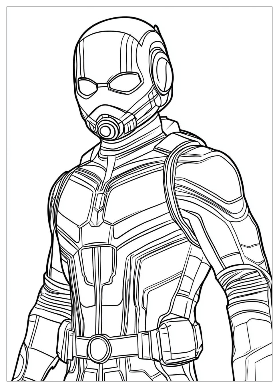 Free Printable Ant Man Coloring Pages 8 Ant Man Coloring Pages-8