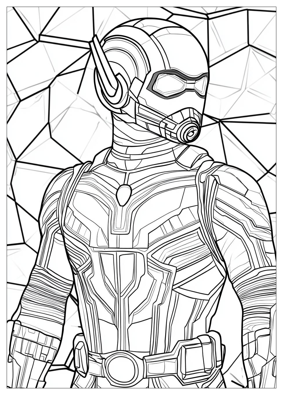 Free Printable Ant Man Coloring Pages 9 Ant Man Coloring Pages-9