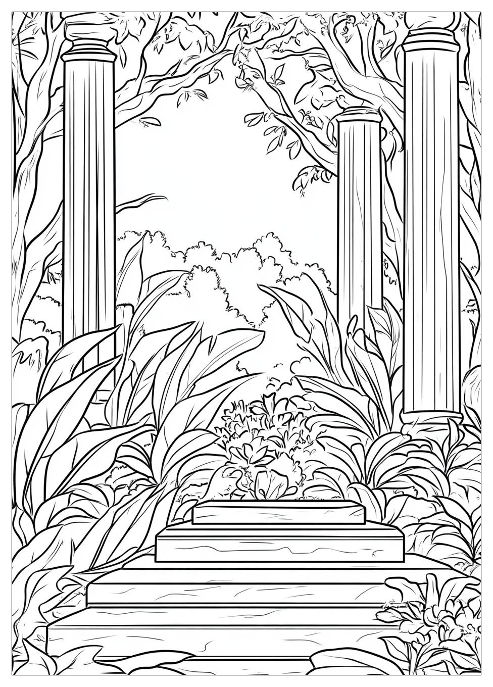 Antique Coloring Pages-1
