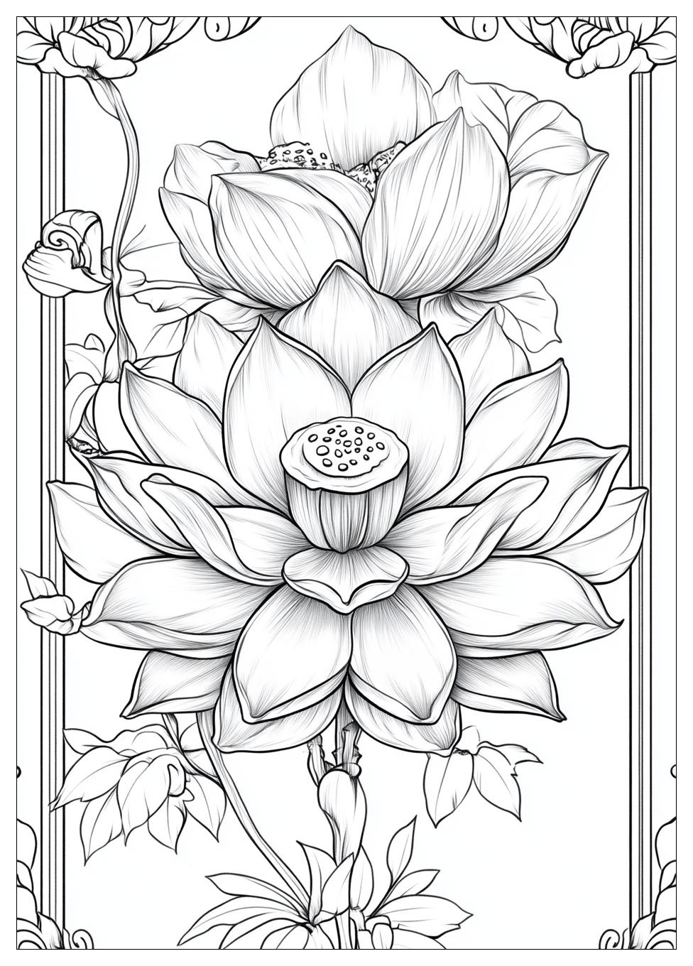 Antique Coloring Pages-14