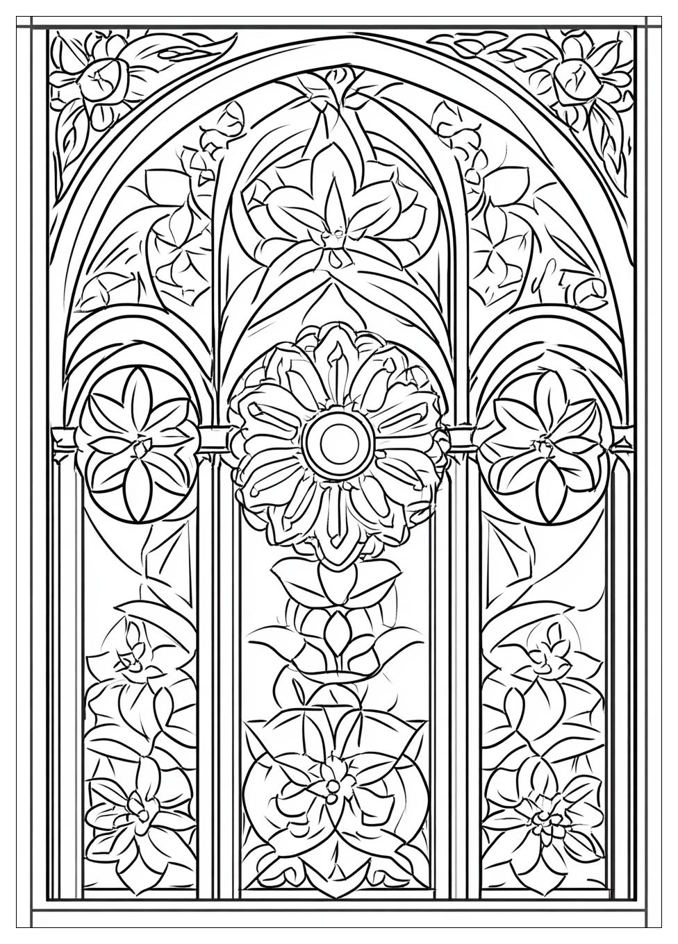 Antique Coloring Pages-19