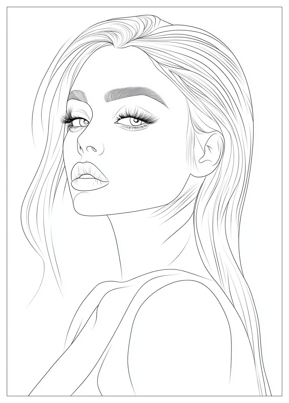 Free Printable Ariana Grande Coloring Pages 13 Ariana Grande Coloring Pages-13