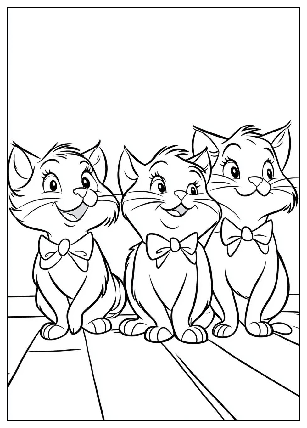 Aristocats Coloring Pages-1
