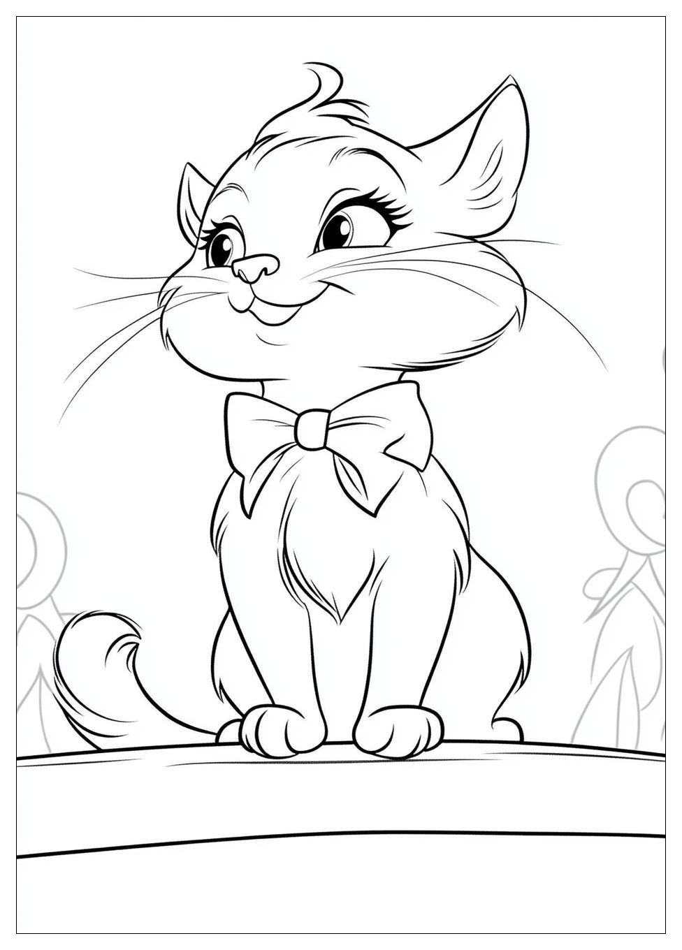 Aristocats Coloring Pages-15