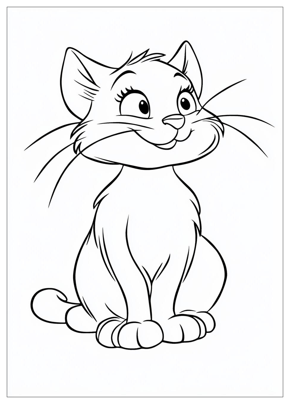 Aristocats Coloring Pages-4