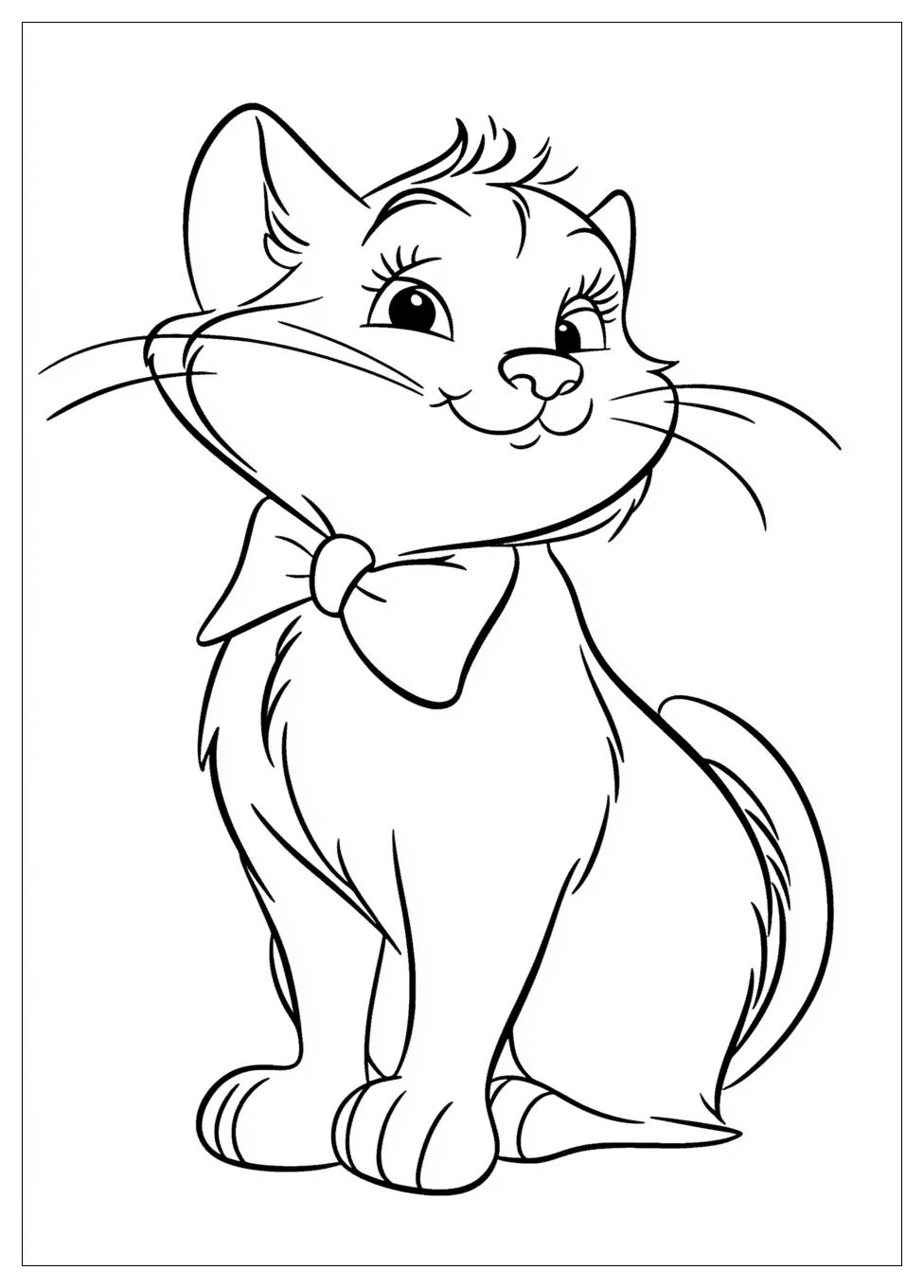 Aristocats Coloring Pages-6