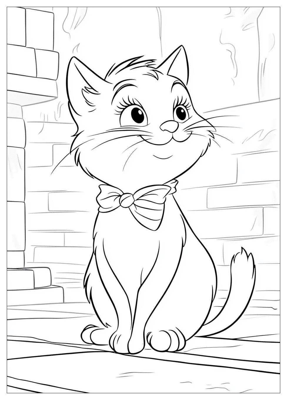 Aristocats Coloring Pages-7