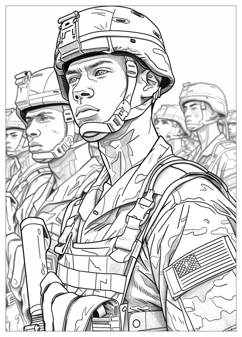 Army Coloring Pages-20