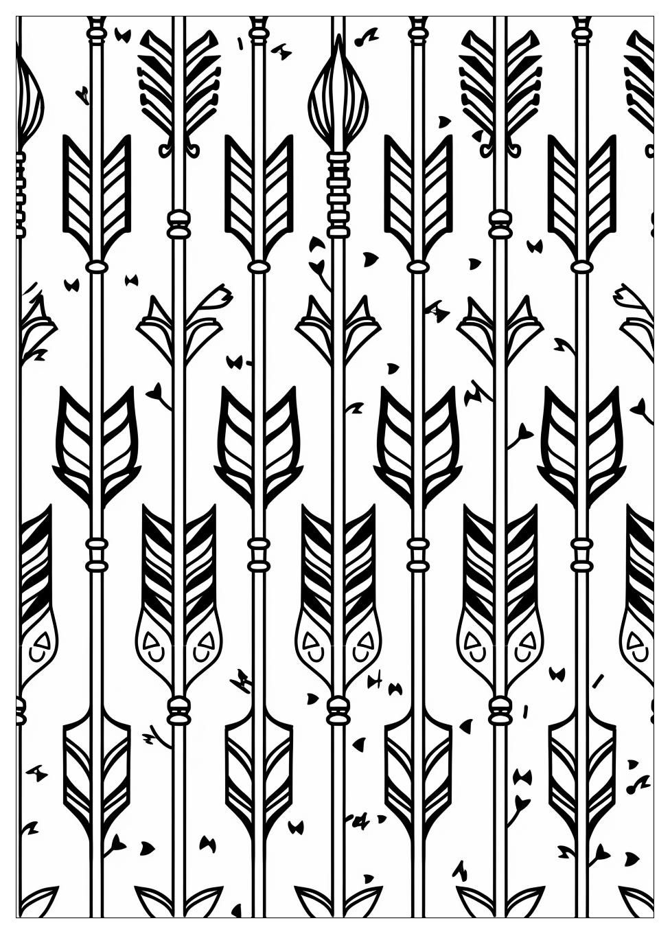 Arrow Coloring Pages-1