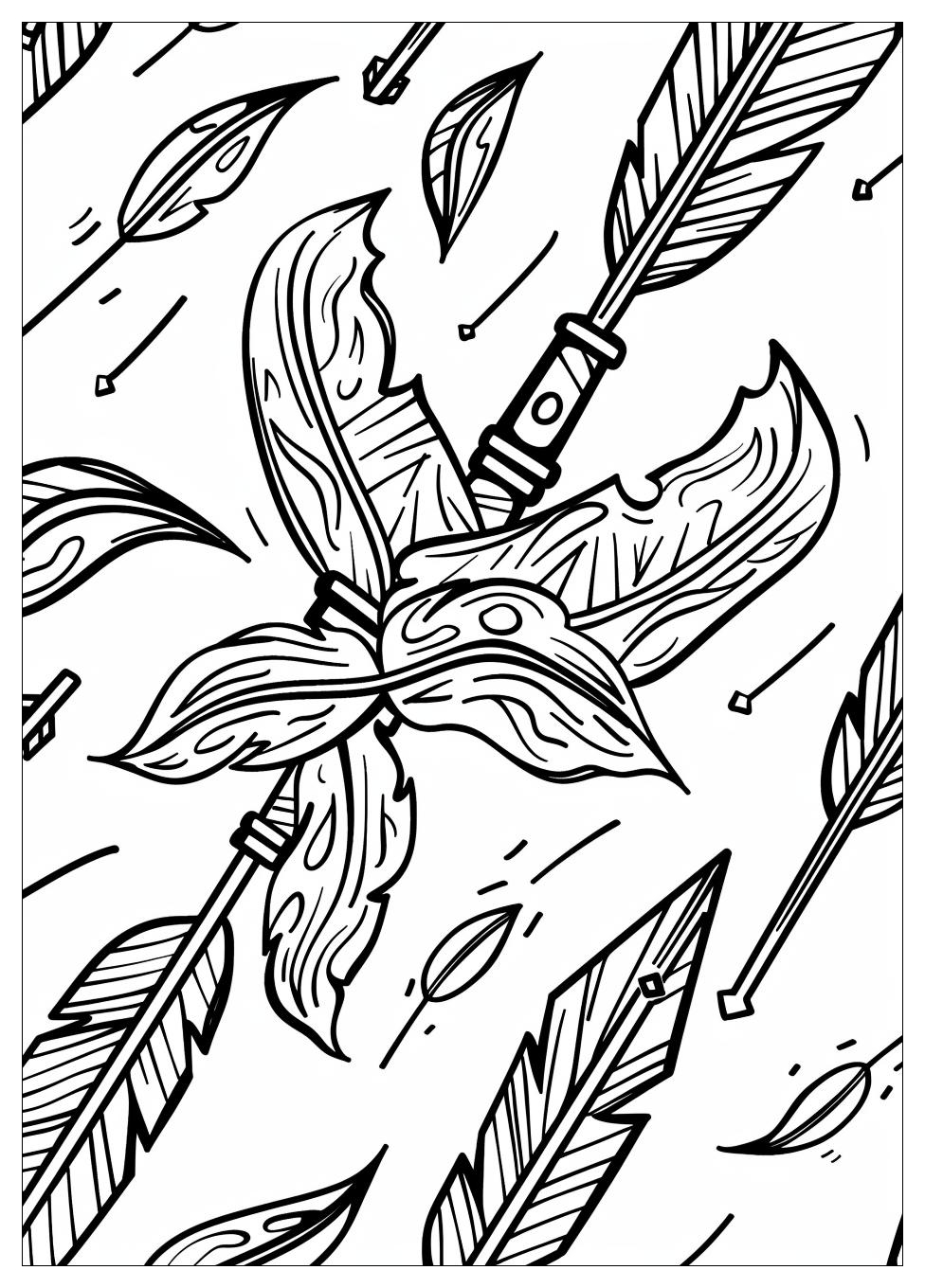 Arrow Coloring Pages-10