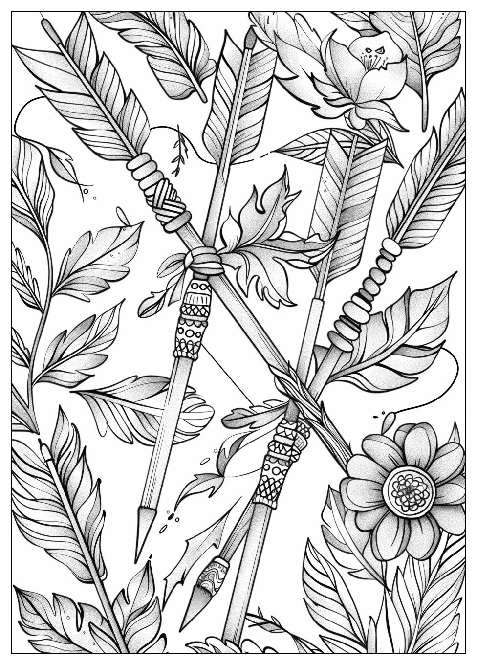 Arrow Coloring Pages-16