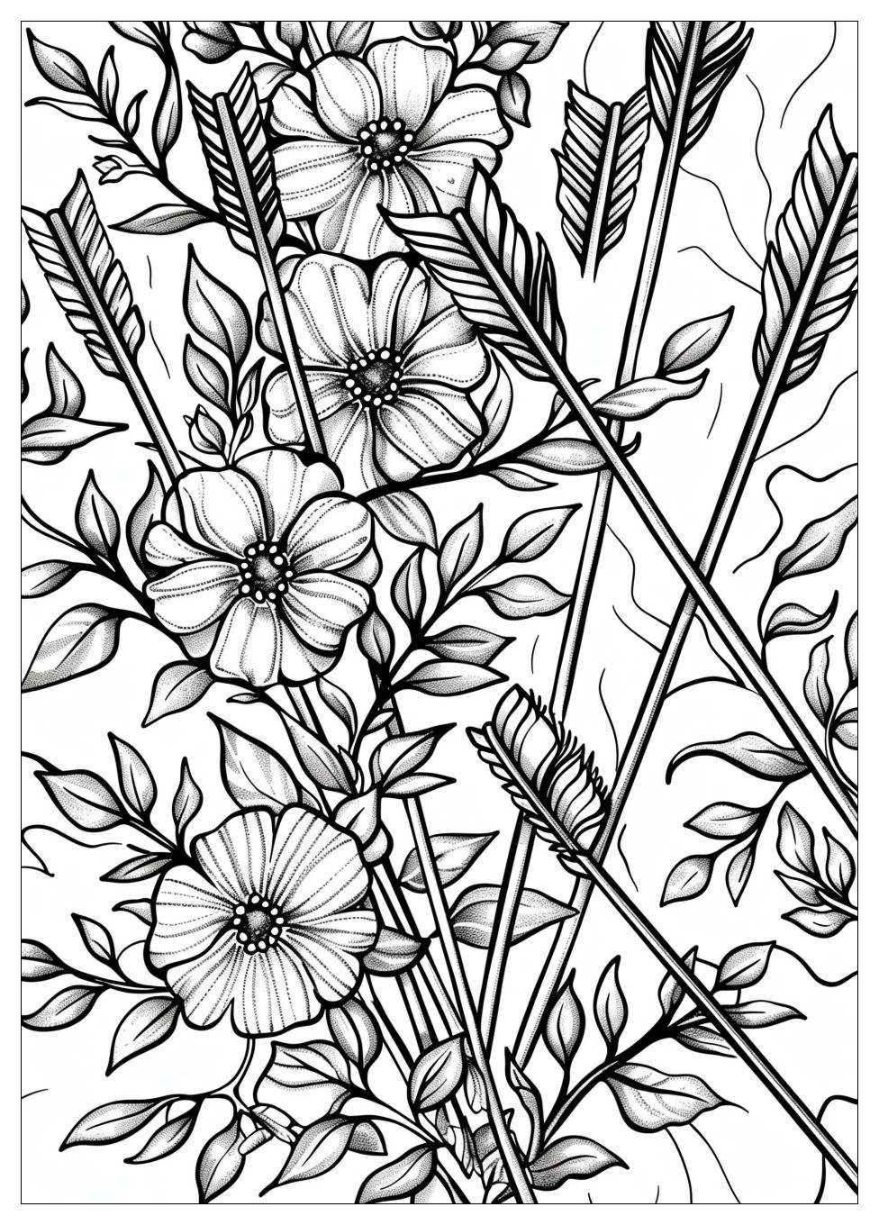 Arrow Coloring Pages-2