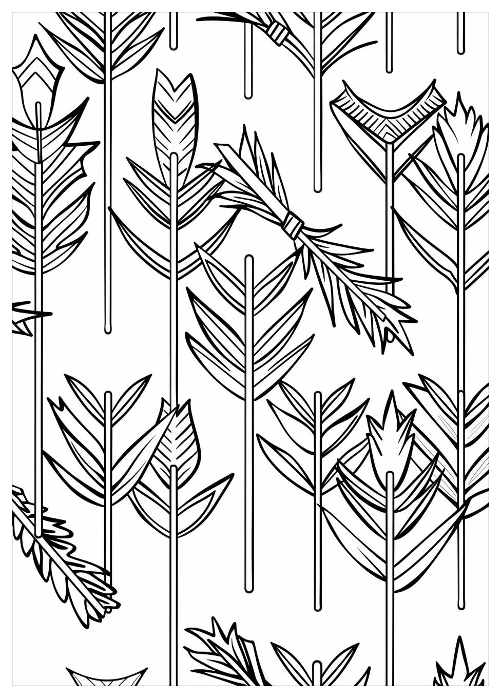 Arrow Coloring Pages-4