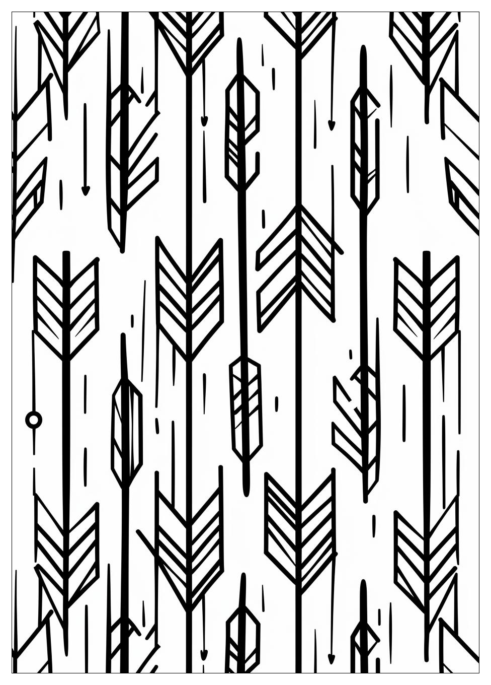 Arrow Coloring Pages-9